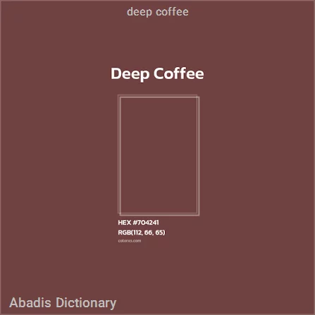 deep coffee
